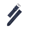 Two-Piece Suede Leather SSB Strap - indigo