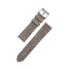 Two-Piece Suede Leather SSB Strap - light-grey