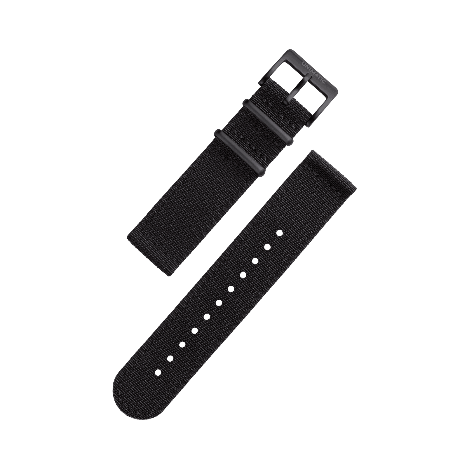 Two-Piece Seatbelt Fabric DLC Strap