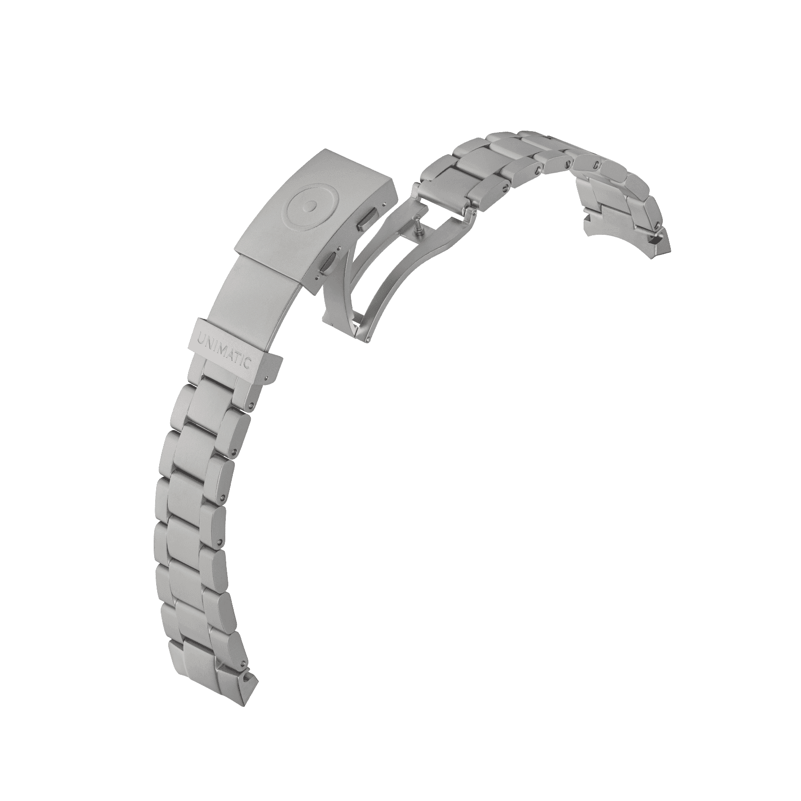 Steel Sandblasted Bracelet