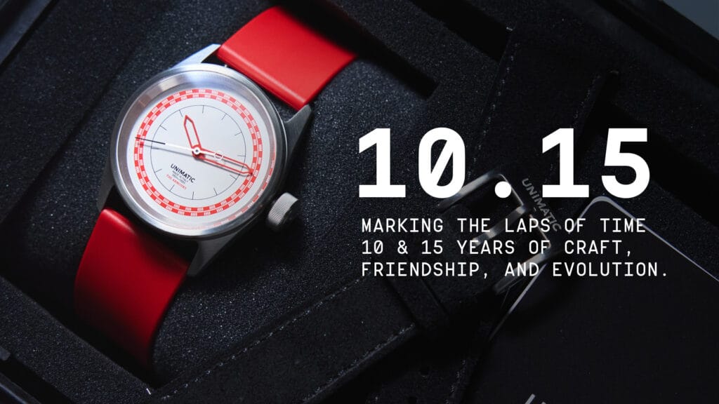 UNIMATIC X the armoury anniversary watch 10:15